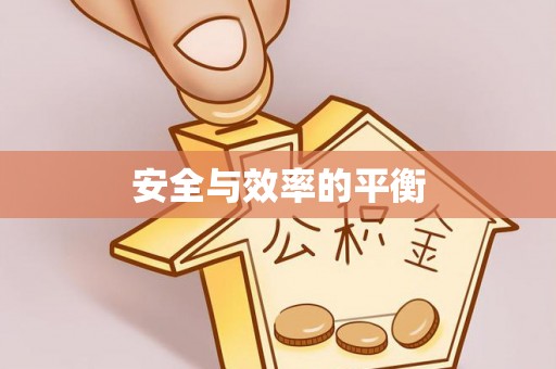 五常安全与效率的平衡