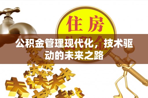 五常公积金管理现代化，技术驱动的未来之路